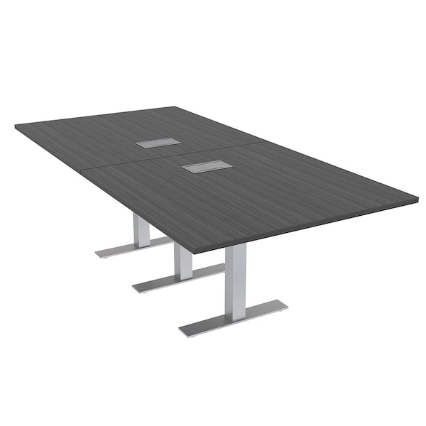 Skutchi Designs 45 in W, 96 in L, 29 in H, Engineered Wood Top, Grey HAR-REC-48x95-T-ELEC-ASIANNIGHT - main